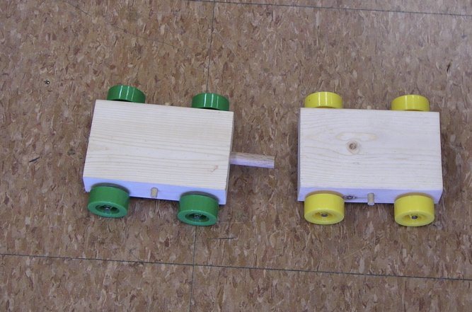 Dynamics Carts and Crashing Blocks