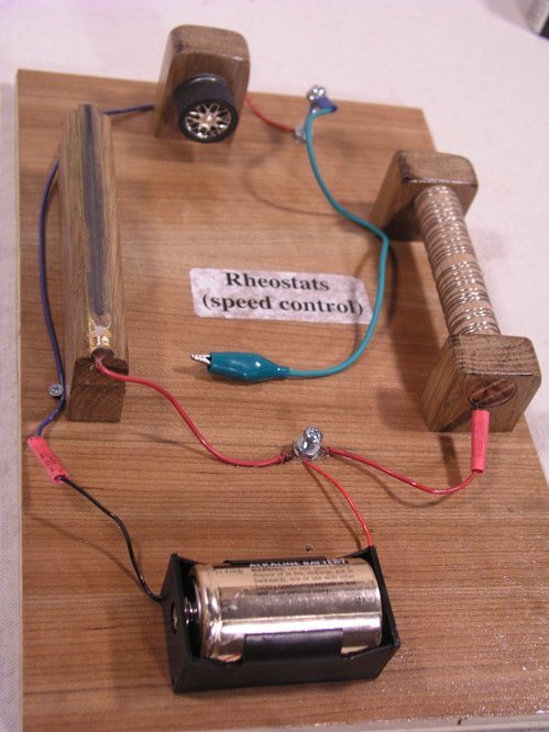 Rheostat Speed-Control Board
